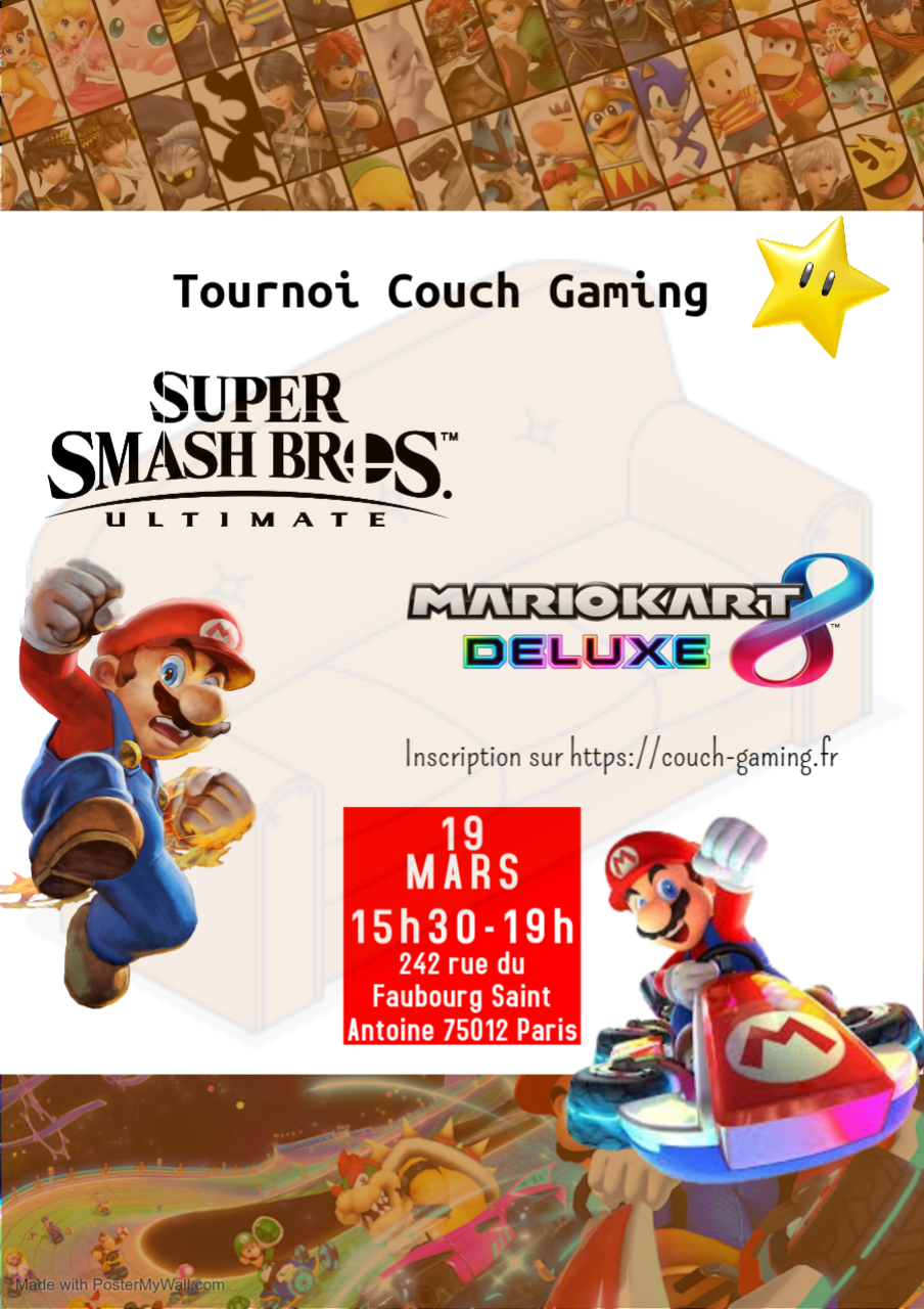 Image de l'événement Tournoi Couch Gaming